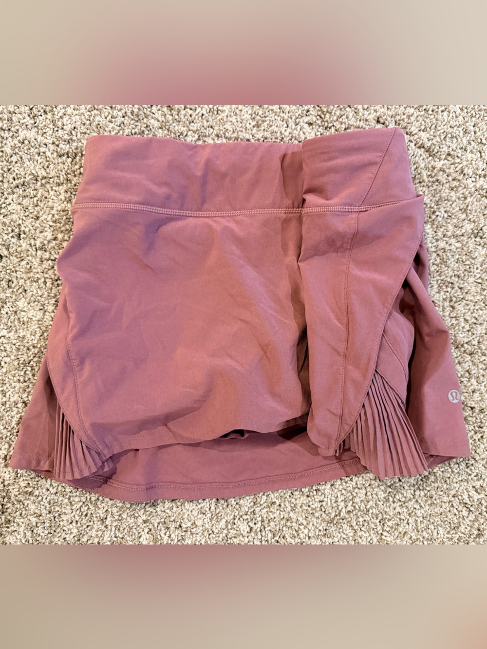 lululemon athletica Mauve Rose Bomber Jacket with Pleated Trim